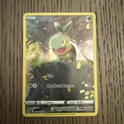 Pokemon 2023 SWSH Crown Zenith Turtwig Galarian Gallery Card #GG31/GG70 - Image 1