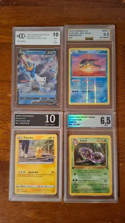 Graded Pokemon Card Lot #8 - Image 1
