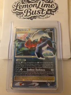 Pokemon TCG Darkrai LV.X Ultra Rare Card 104/106 Great Encounters - Image 1