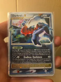 Pokemon TCG Darkrai LV.X Ultra Rare Card 104/106 Great Encounters - Image 2