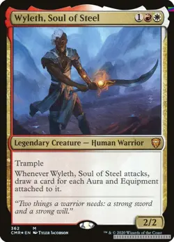 Wyleth, Soul of Steel [CMR - 362] - NM [Foil] TCG MTG - Image 1