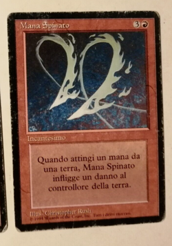 MtG Mana Spinato Manabarbs (Foreign Black Bordered) - Image 1