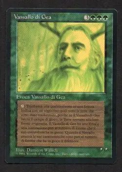MtG Gaea's Liege Vassallo di Gea (Foreign Black Bordered) ITA - Image 1