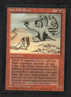 MtG Rock Hydra Idra delle Rocce (Foreign Black Bordered) ITA - Image 1