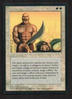 MtG Eye for an Eye Occhio per Occhio (Foreign Black Bordered) ITA - Image 1