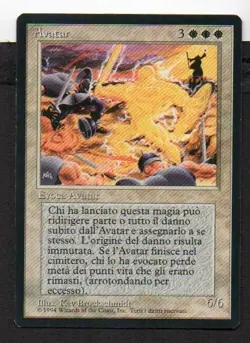 MtG Personal Incarnation Avatar (Foreign Black Bordered) ITA - Image 1