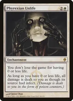 PHYREXIAN UNLIFE (NPH) New Phyrexia - MTG - LP - Image 1