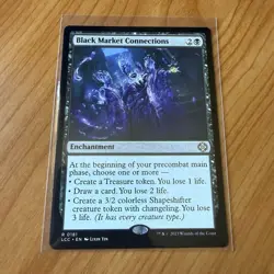 Black Market Connections N/M The Lost Caverns of Ixalan Magic The Gathering MTG - Image 1