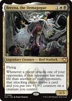 MTG Secrets of Strixhaven Commander - Breena, the Demagogue - Image 1