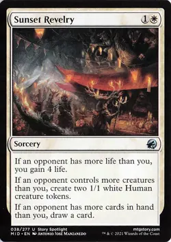 Sunset Revelry 38 -Innistrad: Midnight Hunt - NM - Image 1