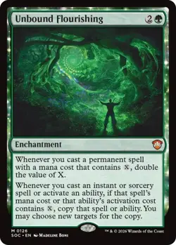 MTG Secrets of Strixhaven Commander - Unbound Flourishing - Image 1