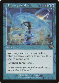 Flare of Denial (Retro Frame) R Modern Horizons 3 400 - LP MTG - Image 1