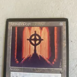 MTG Magic the Gathering: Tormod's Crypt, The Dark, Excellent LP - Image 2