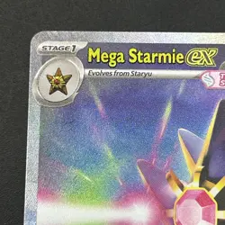 Mega Starmie EX 118/088 Special Illustration Rare SIR Perfect Order Pokemon - Image 2