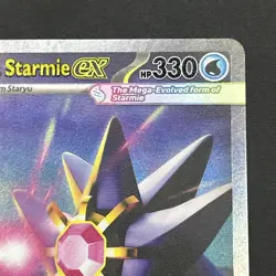 Mega Starmie EX 118/088 Special Illustration Rare SIR Perfect Order Pokemon - Image 3