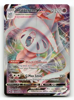 Hatterene VMAX 066/159 - Crown Zenith - Pokemon Card NM/M - Image 1