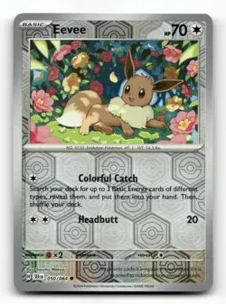 Eevee 050/064 - Shrouded Fable Reverse Holo - Pokemon Card NM/M - Image 1