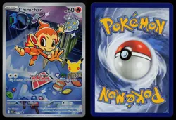 Chimchar - 041 Mega Evolution Promo MEP Holo Promo First Partner Pokemon NM - Image 3