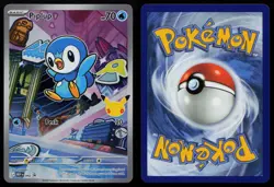 Piplup - 042 Mega Evolution Promo MEP Holo Promo First Partner Pokemon NM - Image 3