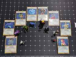 Dungeon Dice Monsters Yugioh Custom Figure & Card lot DDM - Image 1
