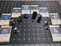 Dungeon Dice Monsters Yugioh Custom Figure & Card lot DDM - Image 2