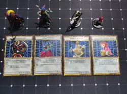Dungeon Dice Monsters Yugioh Custom Figure & Card lot DDM - Image 5