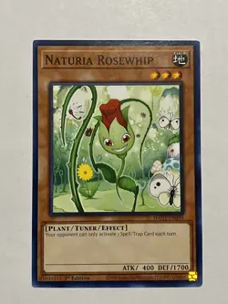 YuGiOh! Naturia Rosewhip HAC1-EN099 Common 1st Edition Near Mint - Image 1
