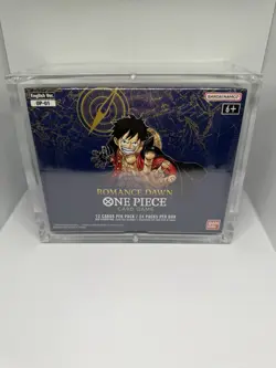 One Piece TCG OP-01Romance Dawn Booster Box Sealed,White Bottom comes with case - Image 1
