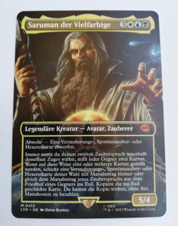 MTG | Saruman der Vielfarbige | Saruman of Many Colors | Extended Art | GER | NM - Image 1