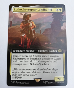 MTG | Lotho, korrupter Landbuttel | Lotho, Corrupt Shirriff | German | NM - Image 1