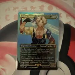Tidus, Yuna's Guardian (Borderless) Commander M0205 FIC: MTG Final Fantasy Foil - Image 1