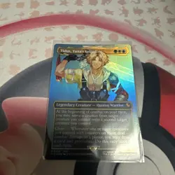 Tidus, Yuna's Guardian (Borderless) Commander M0205 FIC: MTG Final Fantasy Foil - Image 2