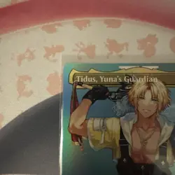 Tidus, Yuna's Guardian (Borderless) Commander M0205 FIC: MTG Final Fantasy Foil - Image 3