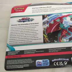 Pokemon Scarlet & Violet Paradox Rift: 3 Pack Blister Arctibax - Image 3