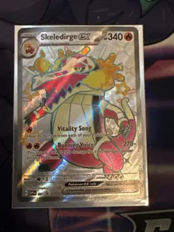 Skeledirge ex SVP081 Pokemon TCG Scarlet & Violet Promo Ultra Rare Holo Card NM - Image 1
