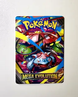 Mega Venusaur Trainer Tip Card - Mega Evolution Base Set - NM - Image 1
