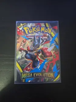 Mega Lucario Trainer Tips Card - Pokemon TCG Mega Evolution - NM - Image 1