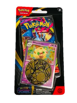 Pokemon TCG Mega Evolution Phantasmal Flames Booster Pack Card Coin + Holo Promo - Image 1