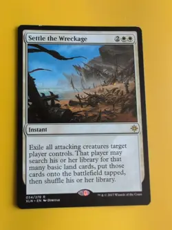 Settle the Wreckage. Ixalan. Rare Instant Magic the Gathering Card. - Image 2