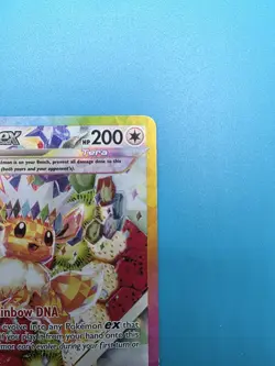 Eevee ex SVP 174 Tera Black Star Promo Holo Prismatic Evolutions Pokemon Card - Image 3