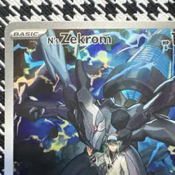N’s Zekrom 031 MEP EN Mega Evolution Promo Full Art NM Pokemon Card - Image 2