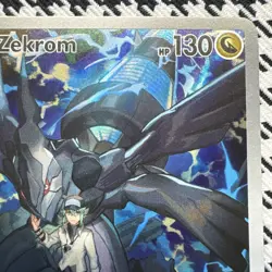 N’s Zekrom 031 MEP EN Mega Evolution Promo Full Art NM Pokemon Card - Image 3