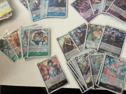 One Piece Cards Sammelkarten TCG Englisch Japanisch Holo Bulk - Image 2