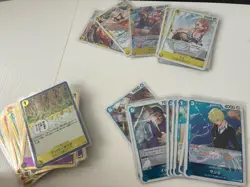 One Piece Cards Sammelkarten TCG Englisch Japanisch Holo Bulk - Image 4