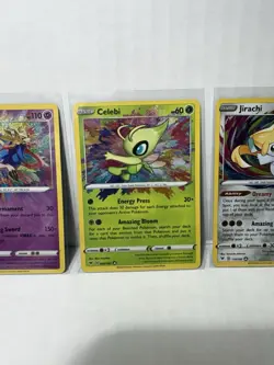 Pokemon Vivid Voltage 4 Card Amazing Rare Lot Celebi Raikou Jirachi Zacian - Image 2