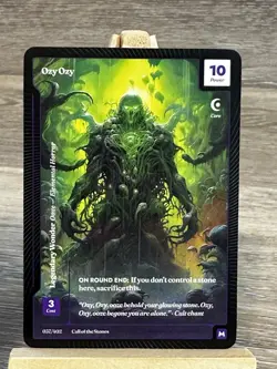 WONDERS OF THE FIRST CALL OF STONES MYTHIC 2 CARD LOT PAPER OZY OZY LORD KHARETH - Image 2