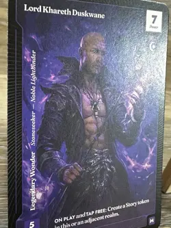 WONDERS OF THE FIRST CALL OF STONES MYTHIC 2 CARD LOT PAPER OZY OZY LORD KHARETH - Image 5