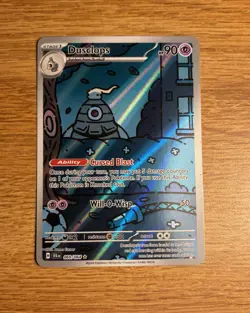 Pokemon Dusclops TCG Holo Card 69/64 Shrouded Fable Holo Near Mint - Image 1