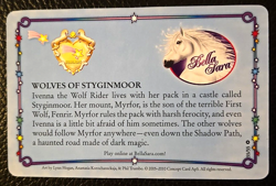 Bella Sara Wolves of Styginmoor Card Single 55/55 Starlights Series Common - Image 3