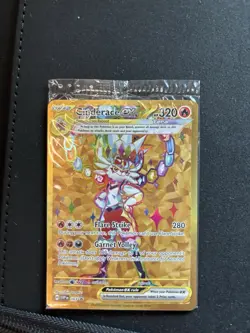 Pokemon Cinderace ex Full Art Holo Promo Scarlet & Violet 163 320 HP TCG Card - Image 2